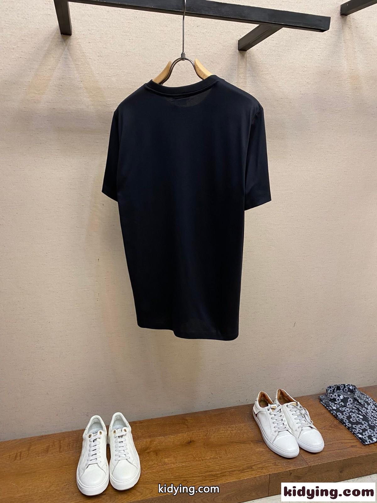 ヴェルサーチェ Tシャツ コピー ラインストーン メドゥーサ 半袖 定番 カジュアル-2