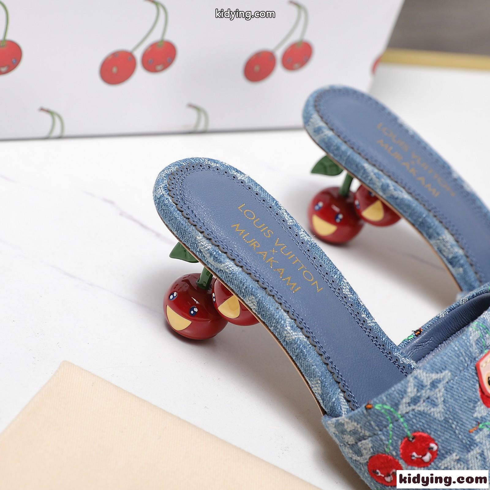 注目コラボ LV × TM リリー ミュール N級品 ルイ・ヴィトン サンダル スーパーコピー-3