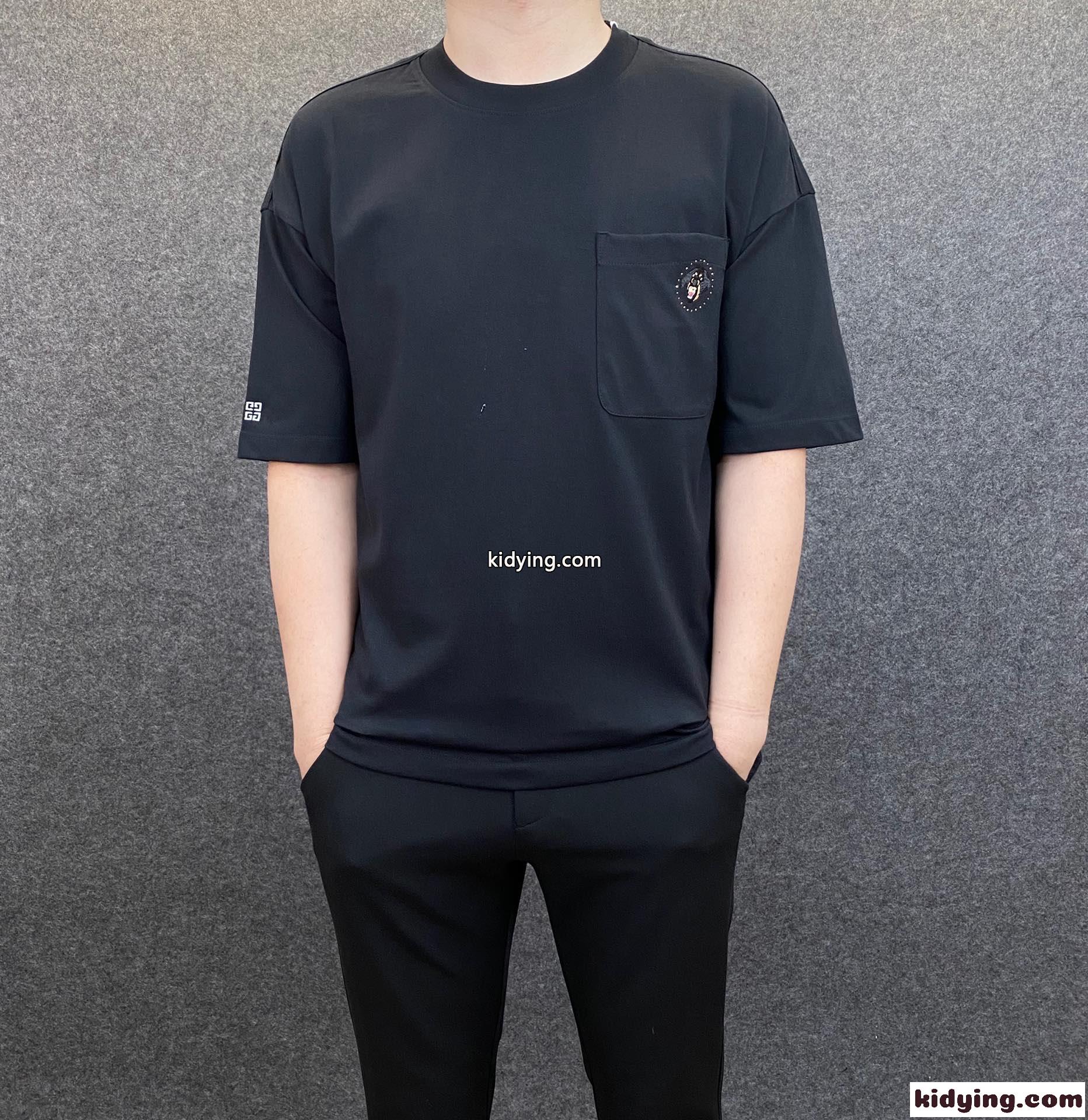 ゆったり おしゃれ クルーネック カジュアル 着心地いい ジバンシィ Tシャツ コピー メンズ おしゃれ カジュアル-0