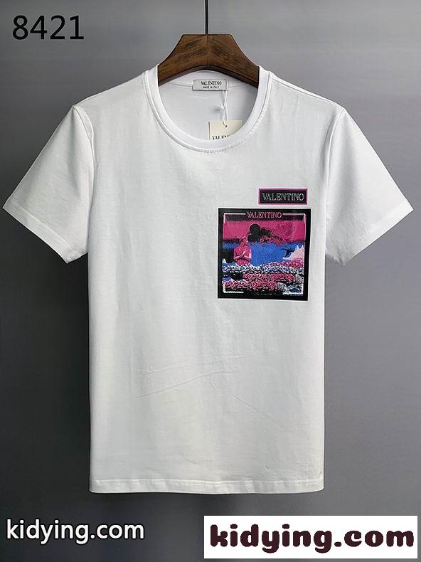 おしゃれ ヴァレンティノ Tシャツ コピー 半袖 春夏 トップス クルーネック 着心地いい 人気 カジュアル ホワイト ブラック-4