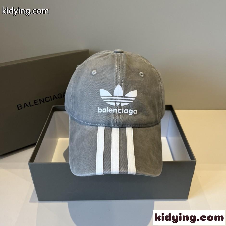 Adidas x Balenciaga コラボ ベースボールキャップ バレンシアガ キャップ 偽物 帽子-2