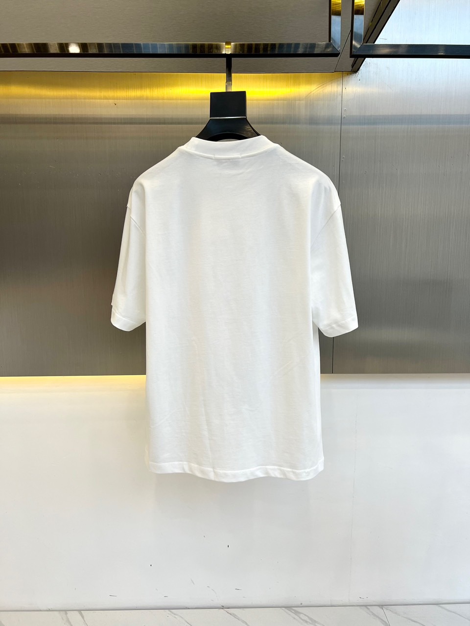 ワックス フラワー 半袖Tシャツ アレキサンダー・マックイーン Tシャツ コピー ホワイト-0