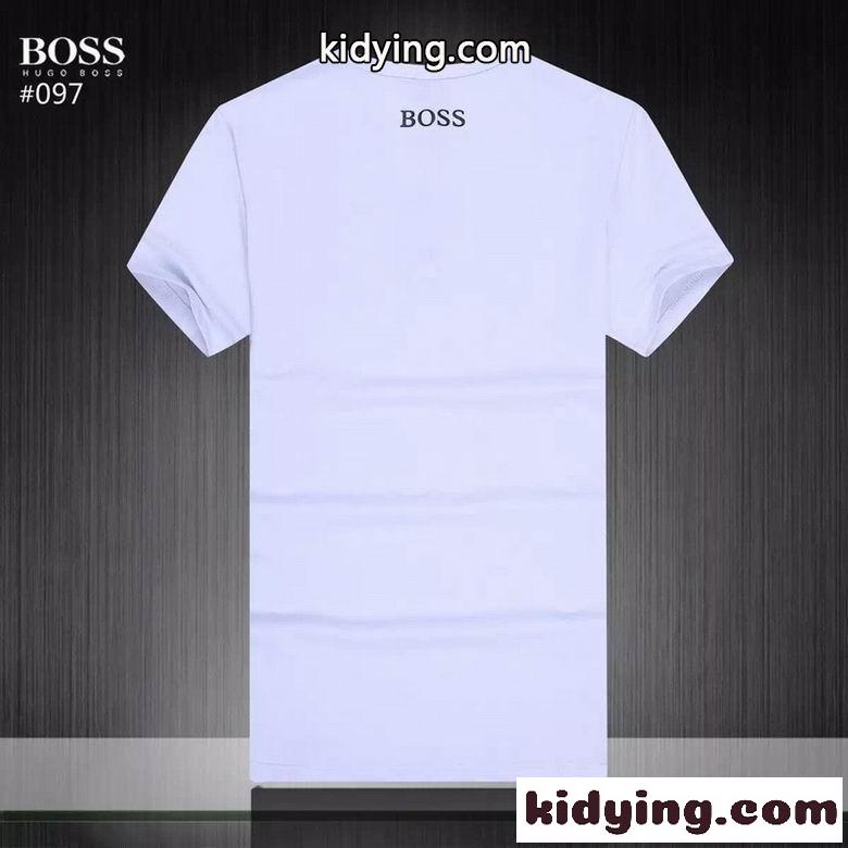 3色あり ロゴ 着心地いい 春夏 合わせやすい ヒューゴ・ボス tシャツ コピー 半袖 トップス 定番 クルーネック 人気-4