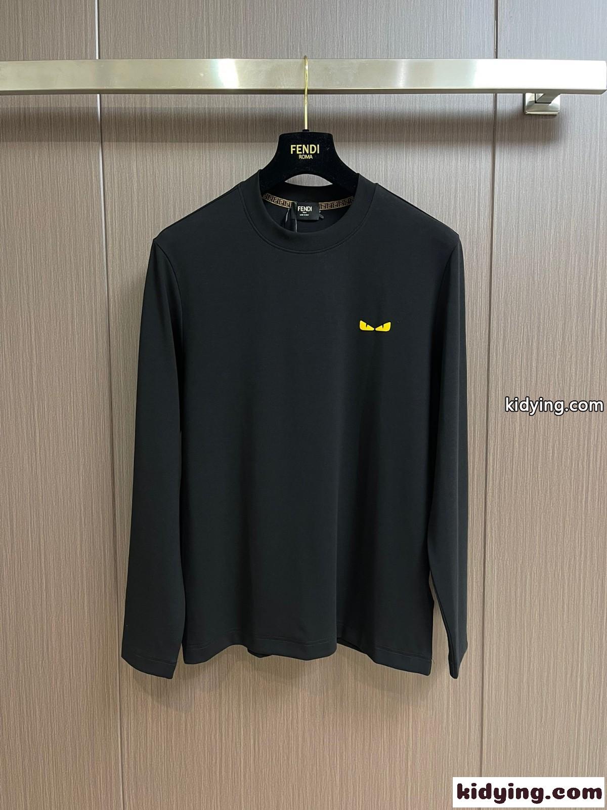 バッグ バグズ クルーネック 長袖Tシャツ フェンディ Tシャツ コピー-1