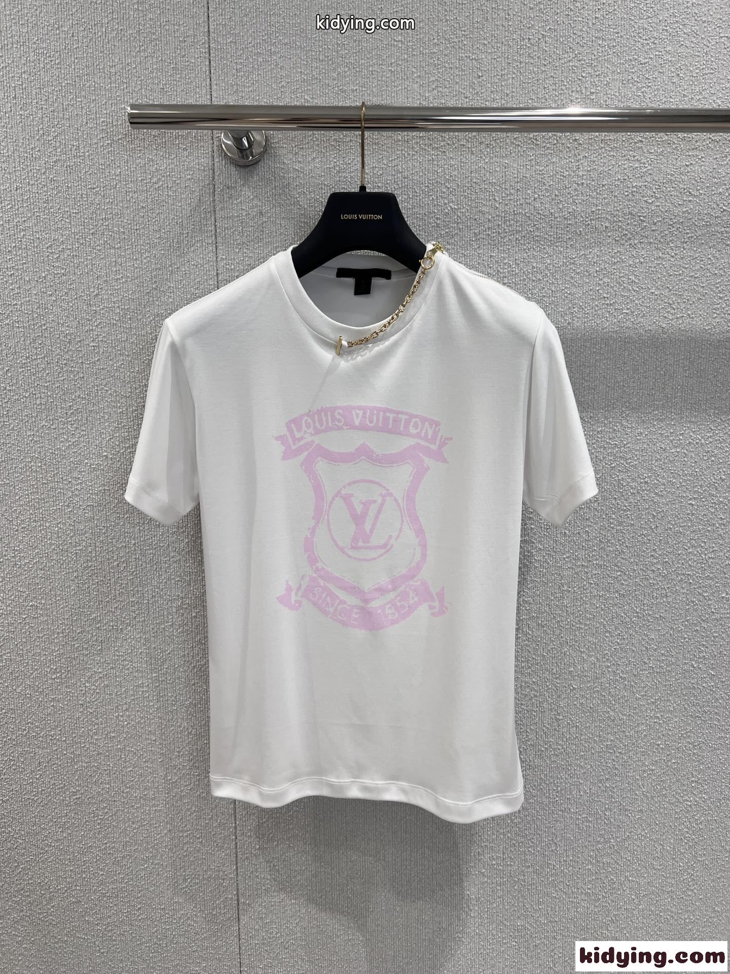 シグネチャー ジッパーディテールTシャツ ルイ・ヴィトン Tシャツ スーパーコピー-2