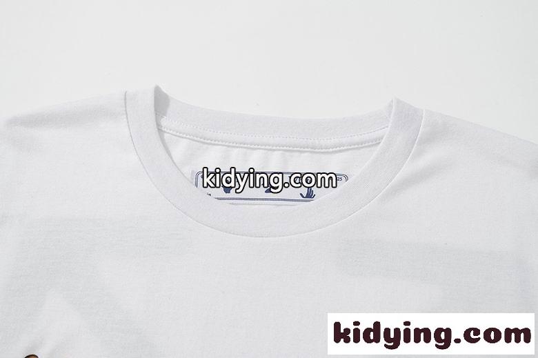 人気 ゆったり クルーネック プリント おしゃれ カジュアル オフホワイト tシャツ コピー 半袖 トップス ホワイト-2