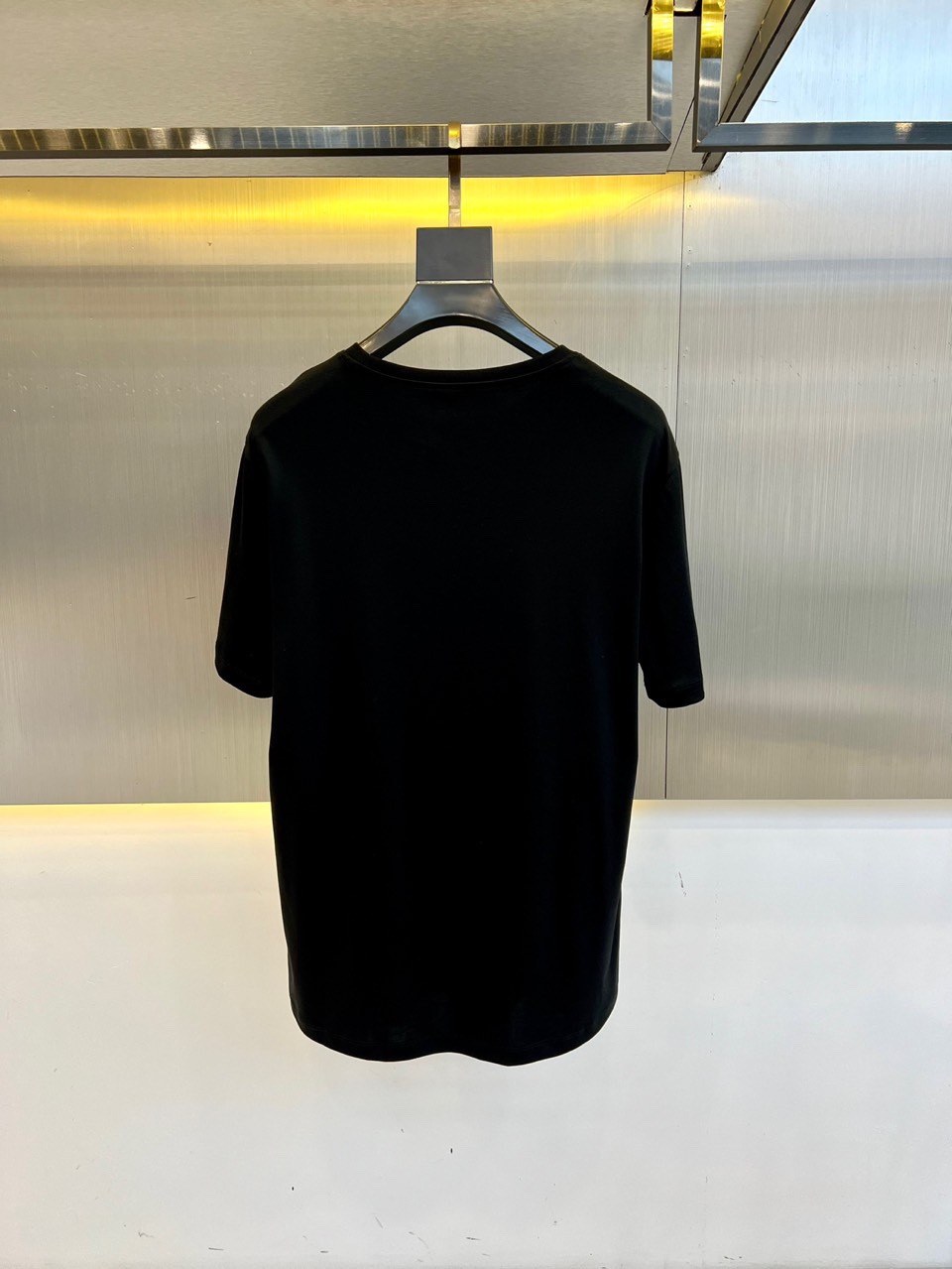 上品 カジュアル コットン ロゴTシャツ クリスチャン・ディオール Tシャツ 偽物 ブラック-3