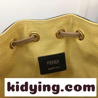 フェンディバッグ セール 天然麦わら素材の布芸は色系の立体刺繍と非常に高級な組み合わせる コピー-2
