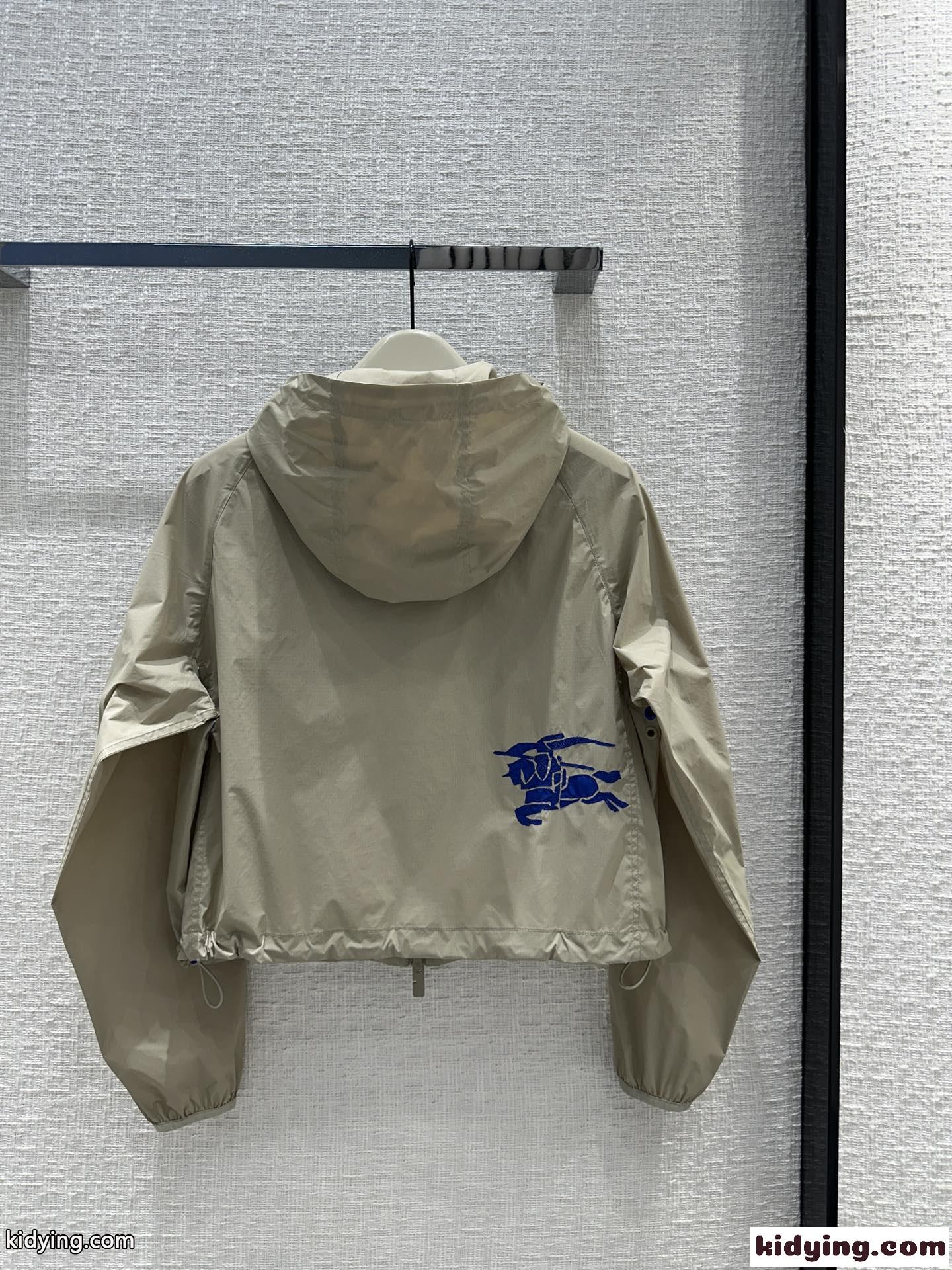 春夏 クロップド ナイロンジャケット バーバリー ジャケット コピー-4