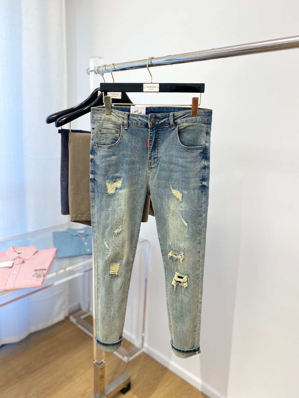 ディースクエアード ジーンズ コピー カジュアル 合わせやすい デニムパンツ メンズ-0