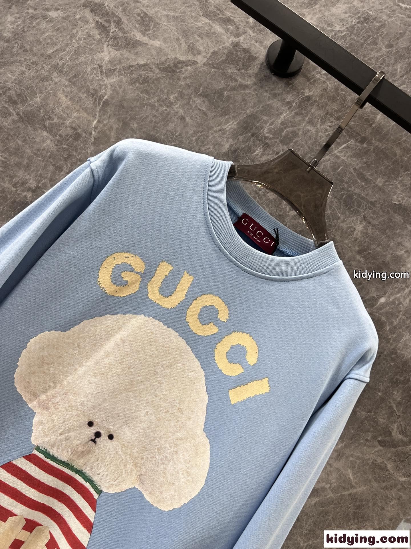 合わせやすい 可愛い プリント グッチ Tシャツ コピー スウェットシャツ-3