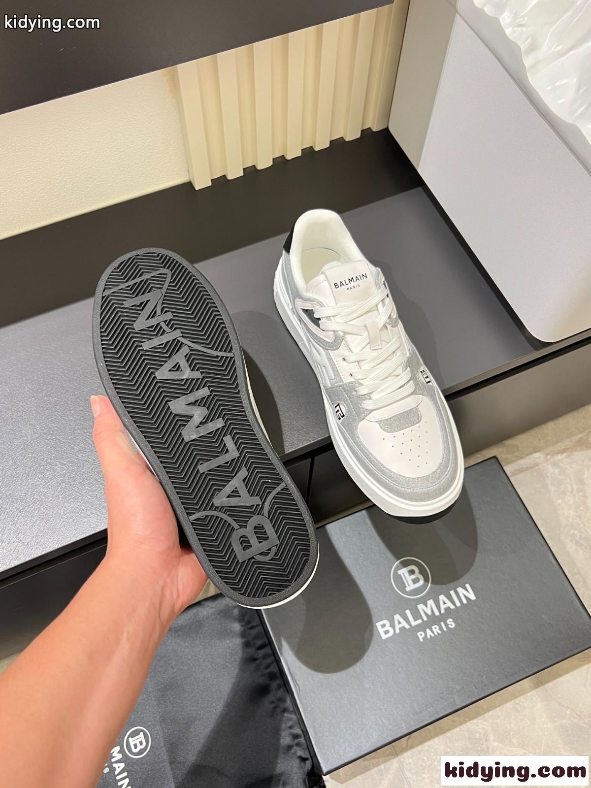 バルマン B-Court Skate スニーカー コピー 人気 定番 カジュアル メンズシューズ-2