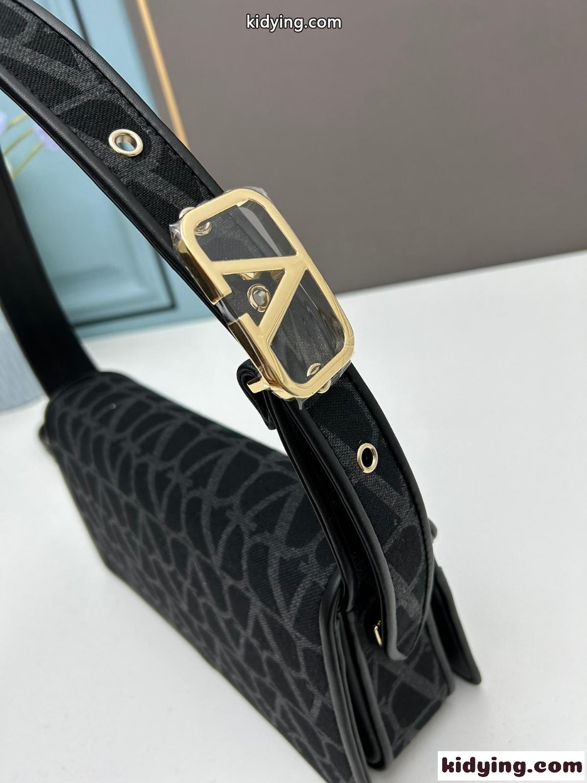 VALENTINO ラ プチ ドゥジエム トワル イコノグラフ スーパーコピー ヴァレンティノ ショルダーバッグ ブラック-2