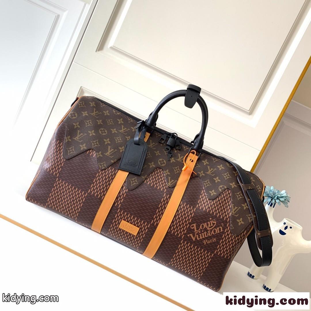 Louis Vuitton × NIGO ボストンバッグ キーポル50 スーパーコピー ルイヴィトン 人気-0