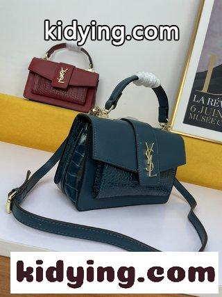 Saint Laurent Paris YSLサンローランの定番は輸入の掌紋牛皮 ワニ紋で作られており サンローラン バッグ 人気 コピー-1