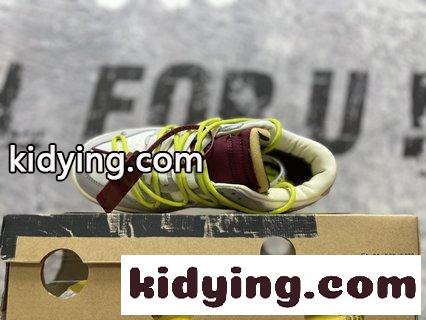 スターと同じ型 Off-White Nike Dunk Low OW連名プレートシューズ オフホワイト シューズ 新品 コピー-1