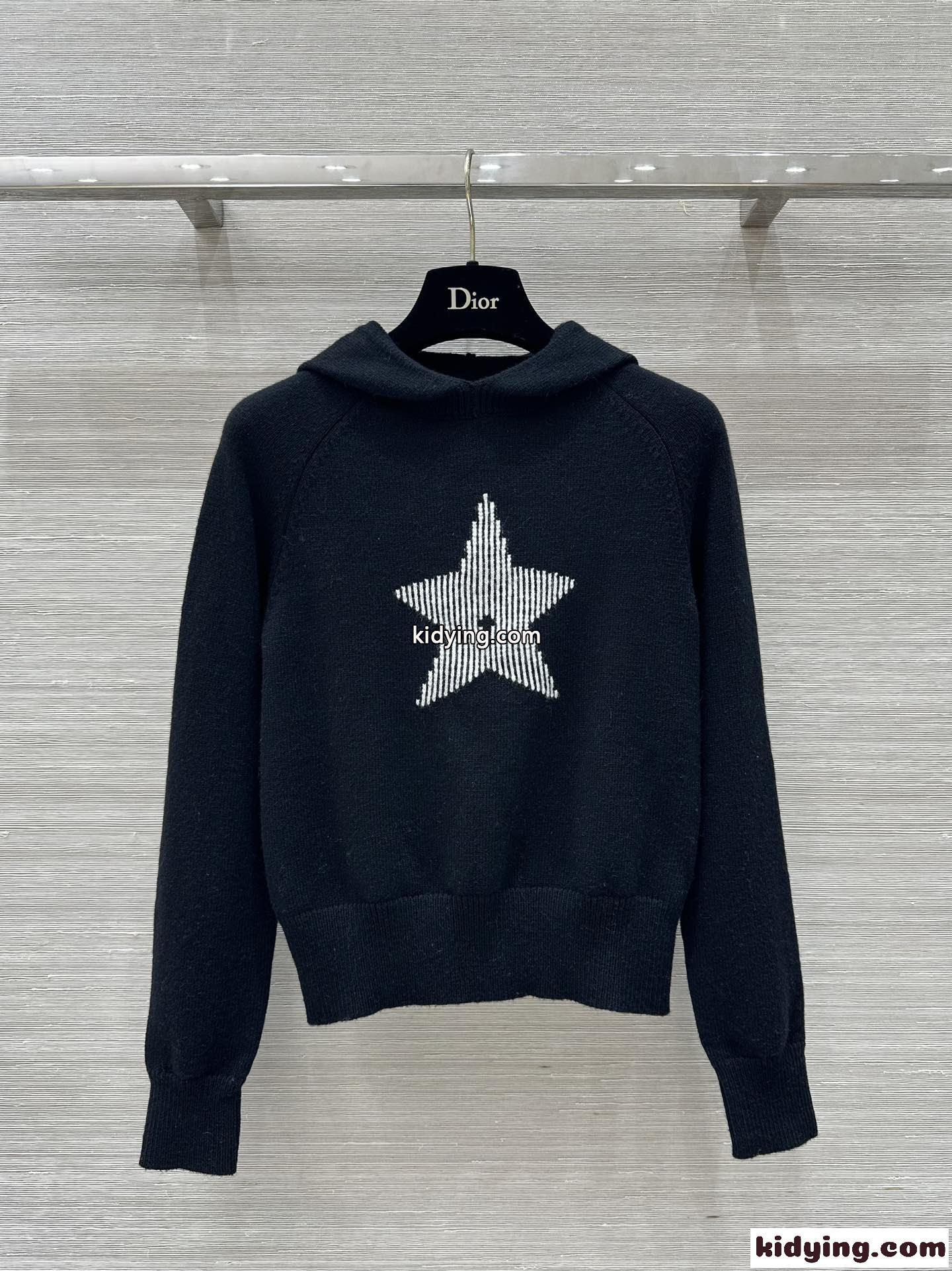 DiorAlps セーター クリスチャン・ディオール セーター コピー ネイビー-2