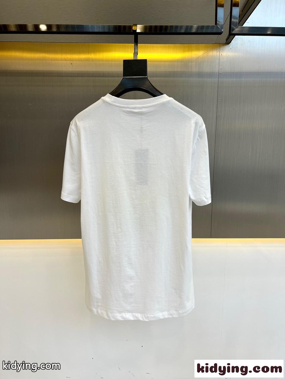 アステロディオールプリントTシャツ クリスチャン・ディオール Tシャツ コピー メンズ ホワイト-4