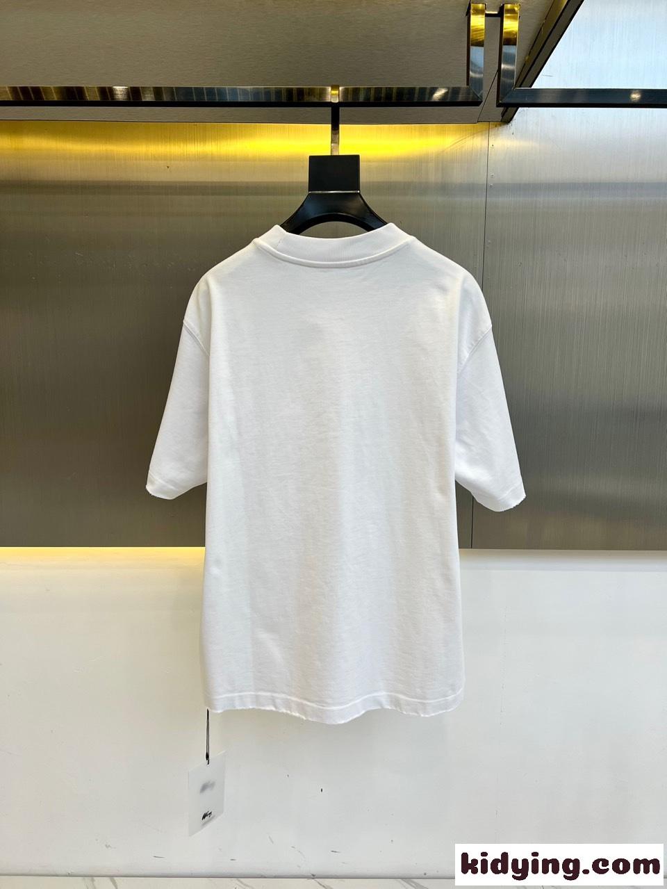 シンプル クロスパッチ クロムハーツ Tシャツ コピー コットンジャージ ホワイト-3