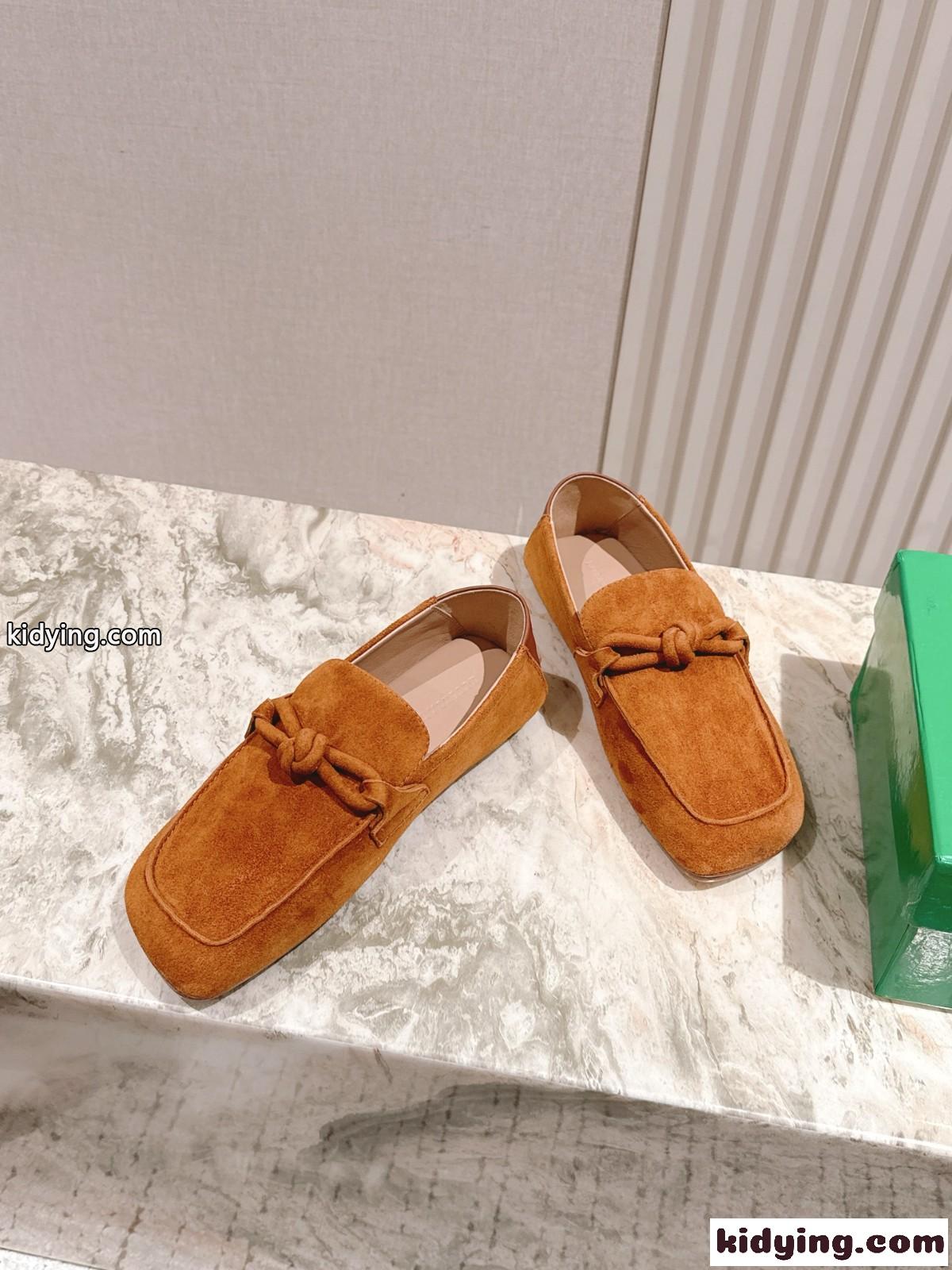 ボッテガ・ヴェネタ モカシン コピー 洗練された 上品 人気 ダディローファー ブラウン-2