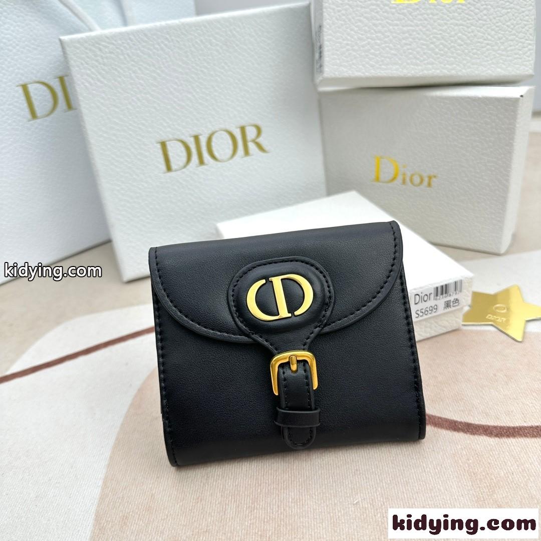 クリスチャン・ディオール 財布 コピー DIOR BOBBY ミニ バイフォールドウォレット-0