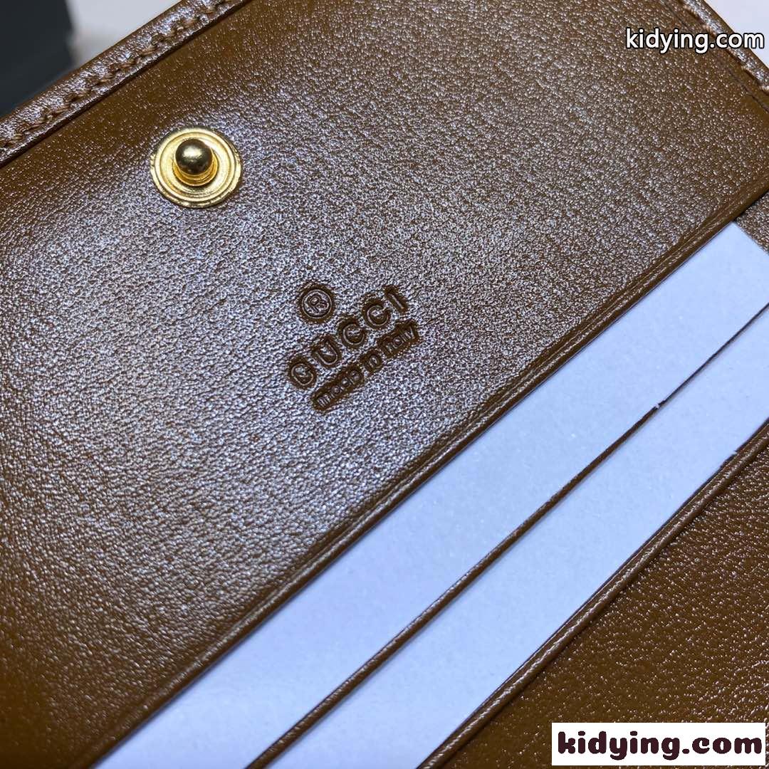 グッチ 財布 コピー 621887 グッチ ホースビット 1955 カードケース ウォレット-3