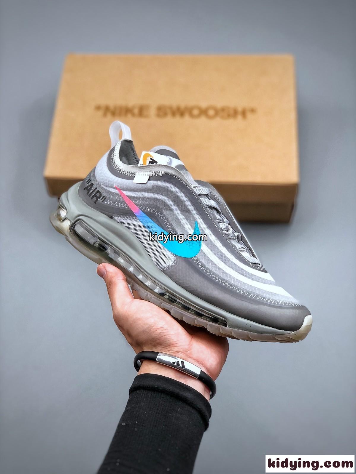 Off-White X Nike Air Max カジュアル ランニングジューズ オフホワイト スニーカー コピー 人気 おしゃれ-0