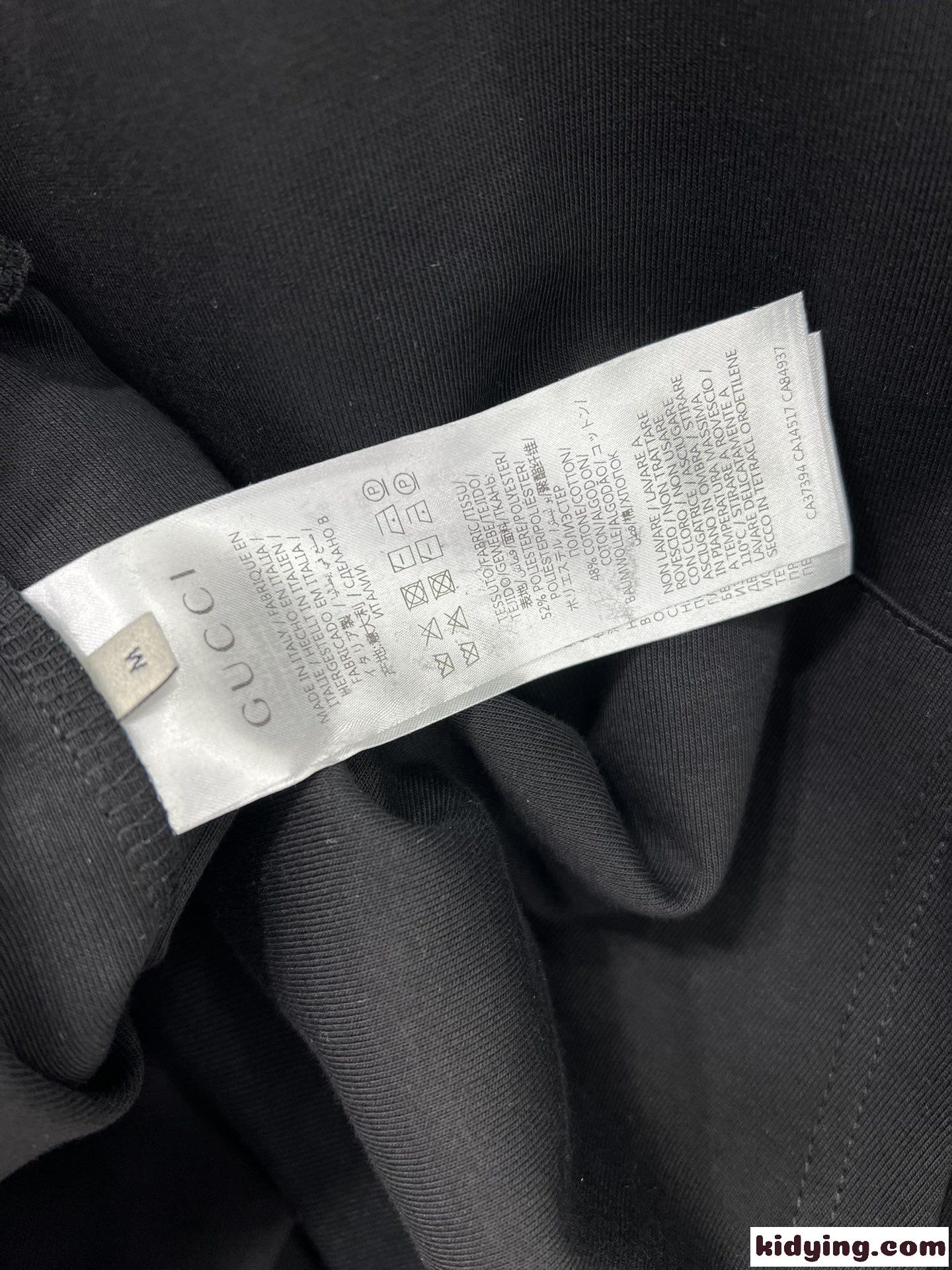 ユニセックス カジュアル フーディー グッチ パーカー コピー ブラック-4