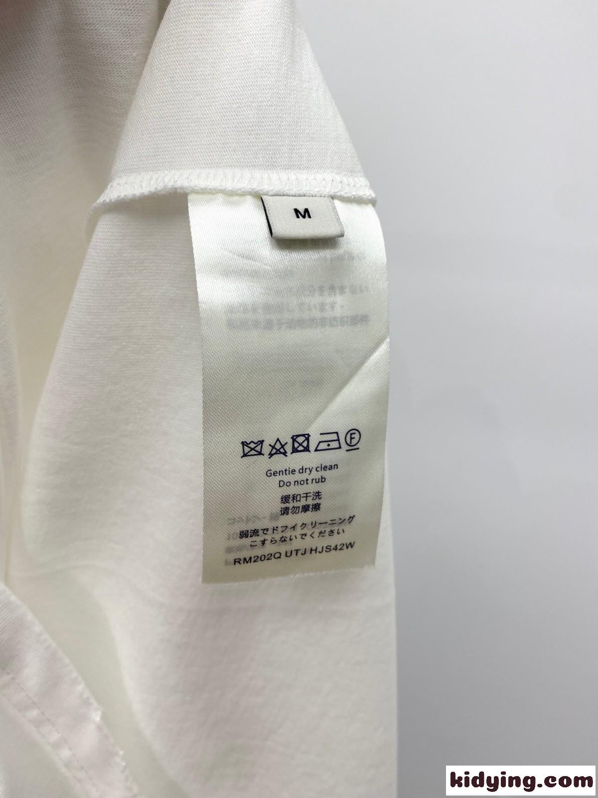 カジュアル ロゴプリント クルーネック クロムハーツ 半袖Tシャツ コピー ホワイト-4