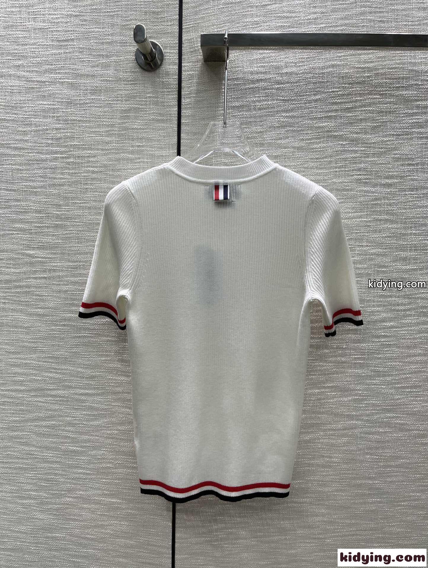 春夏 定番 半袖 ニット トップス トムブラウン ニット コピー レディース ファッション-4