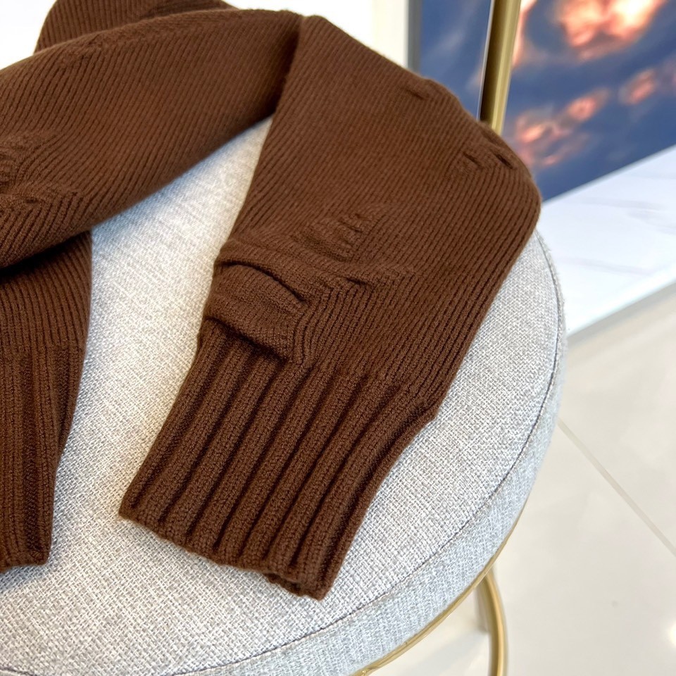 上品 カジュアル ゆったり ジバンシィ セーター コピー メンズ ブラウン-1