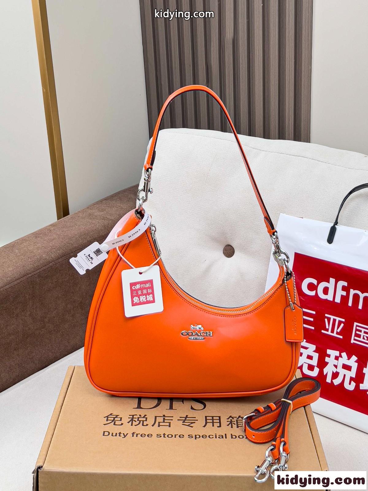 洗練された お洒落 ハンドバッグ コーチ バッグ スーパーコピー オレンジ-3