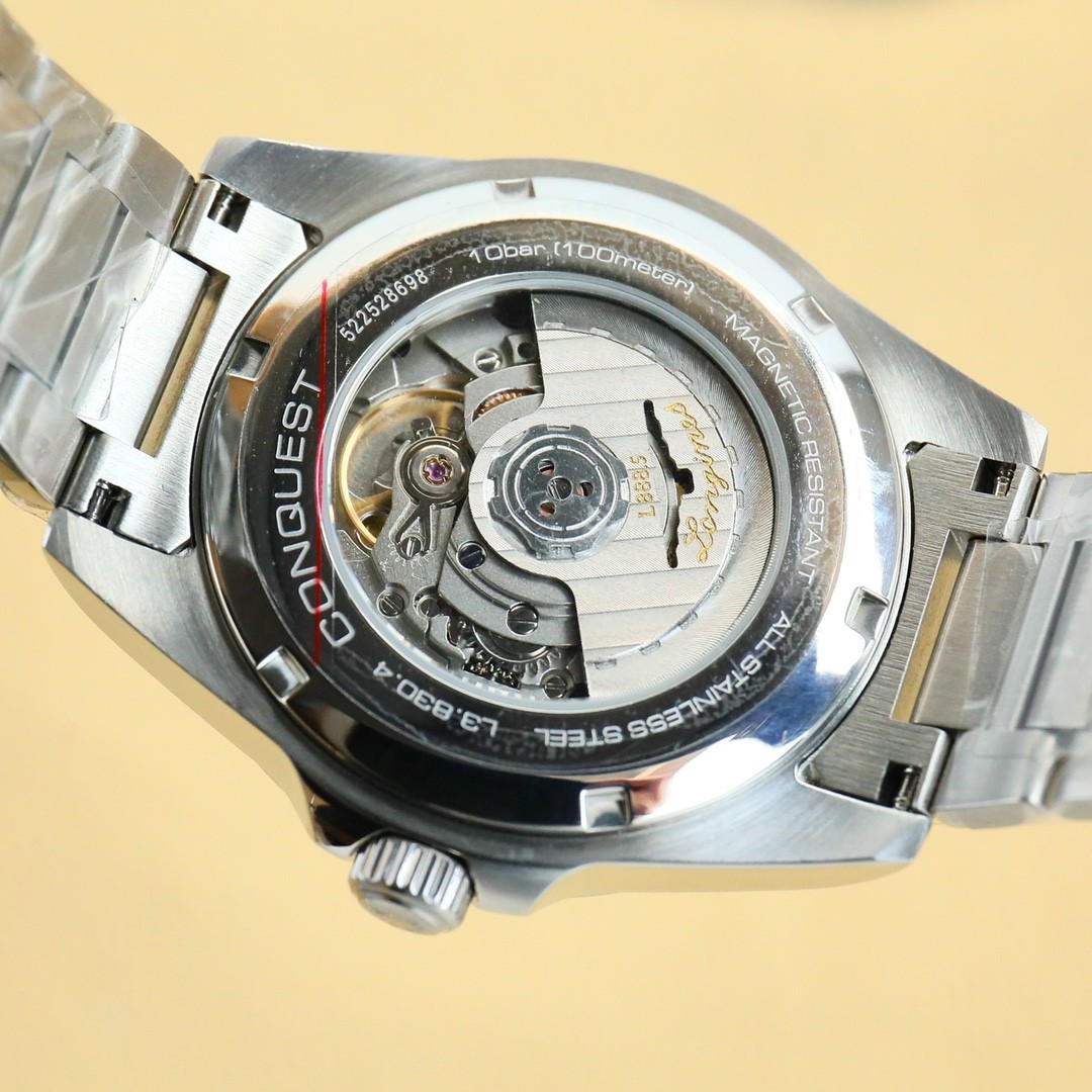 ロンジン コンクエスト 41mm 自動巻きウォッチ コピー 人気 エレガント 腕時計-1
