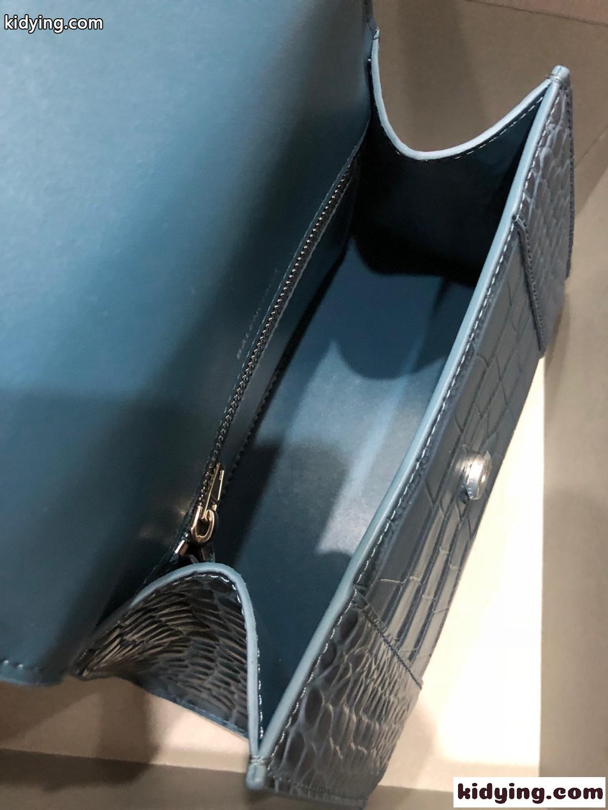 HOURGLASS クロコダイル型押し 上品 人気 ハンドバッグ バレンシアガ バッグ コピー レディース-4
