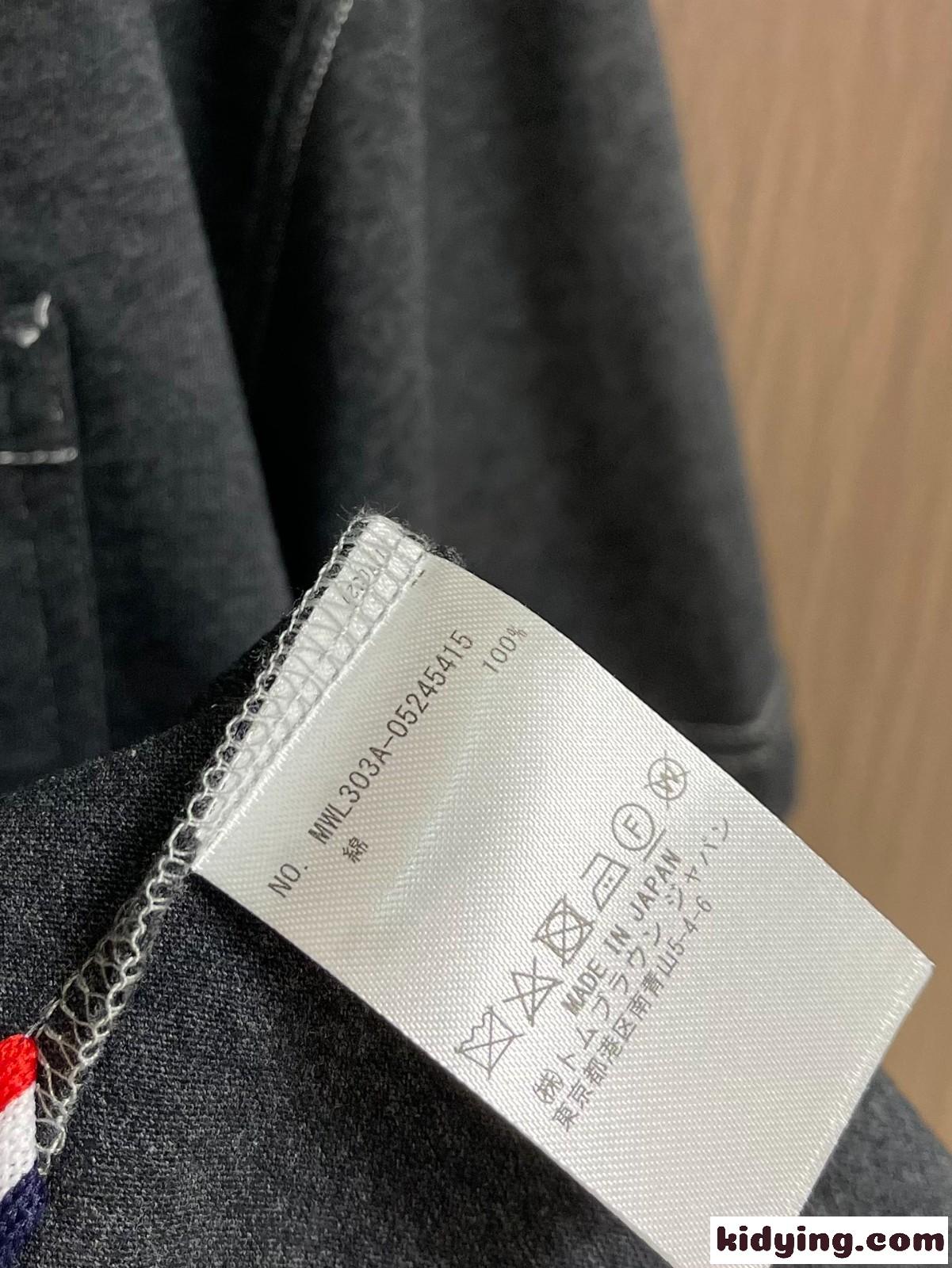 配色 切り替え クルーネック 半袖Tシャツ トムブラウン Tシャツ スーパーコピー-3