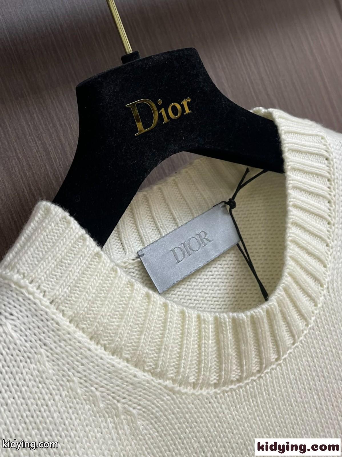 DIOR AND KAWS セーター クリスチャン・ディオール セーター コピー ウール-3