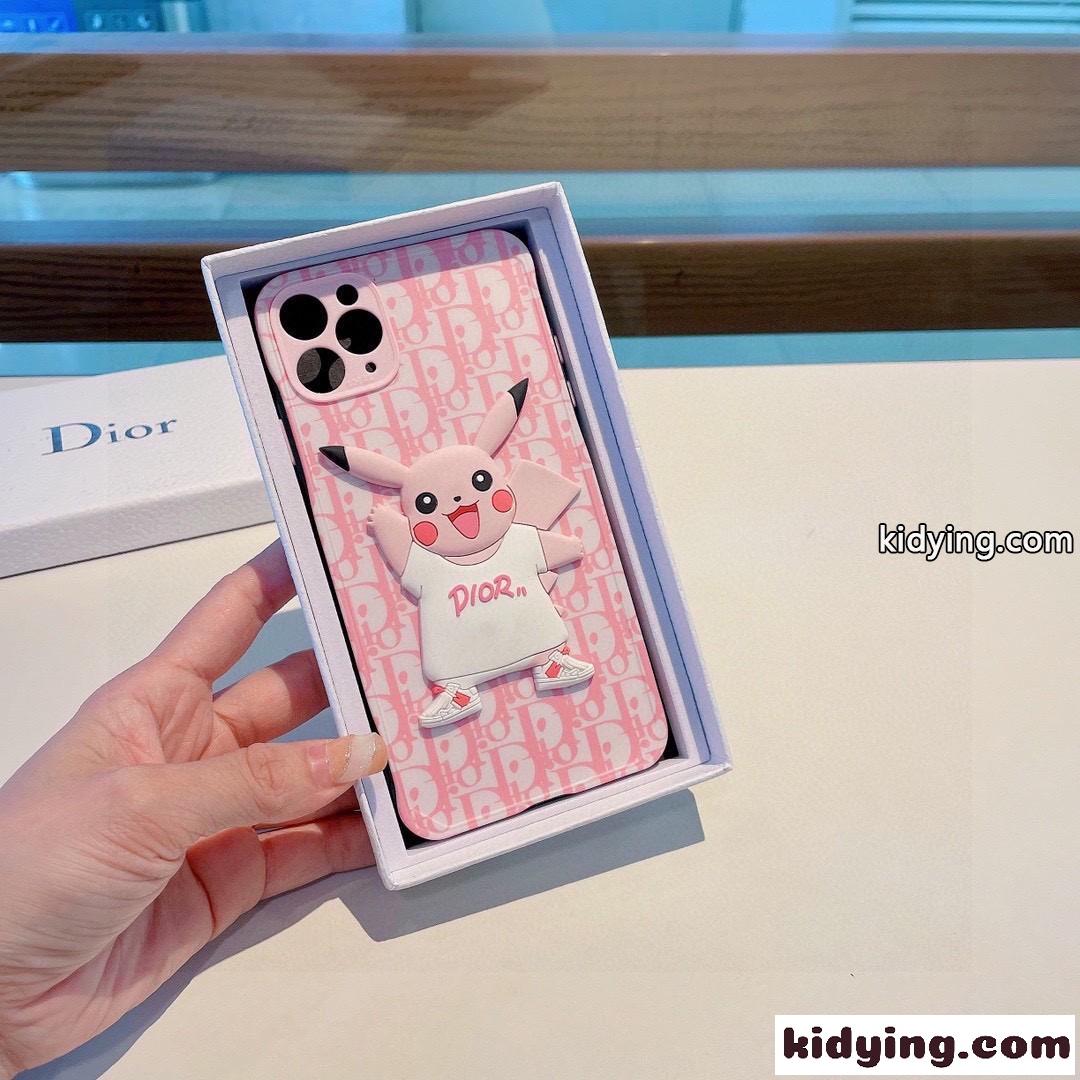 可愛い ピカチュウ 人気 おしゃれ レディース クリスチャン・ディオール アイフォンケース コピー iPhone13カバー-0