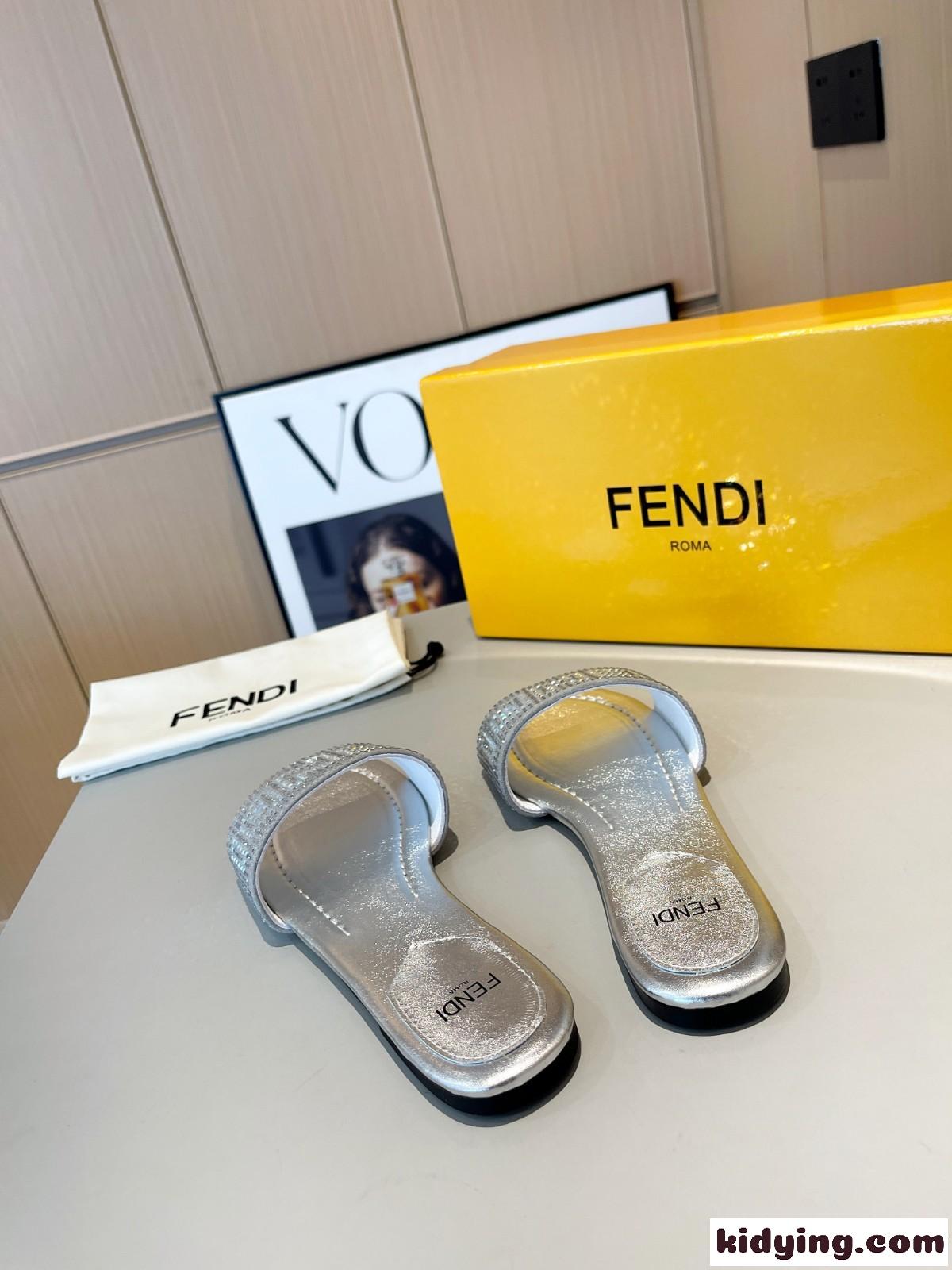 春夏 フェンディ サンダル コピー レディース 人気 ファッション スライド-2