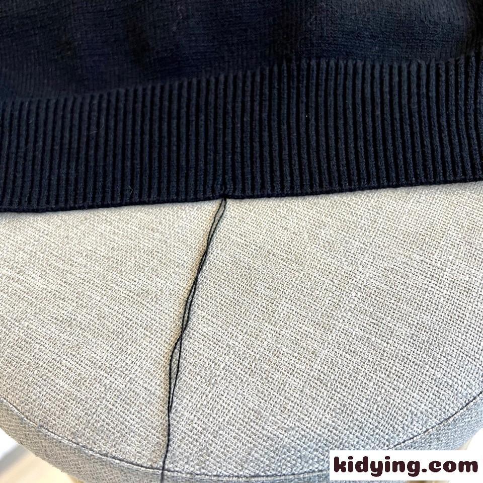 カジュアル 柔らかい クルーネック トムブラウン セーター コピー ブラック-4