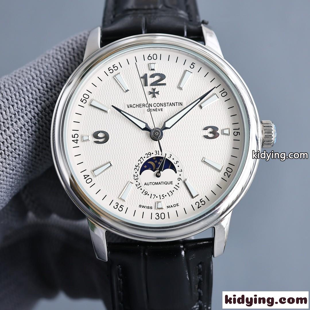 人気 おしゃれ ヴァシュロン・コンスタンタン 時計 コピー 40mm メンズウォッチ-2