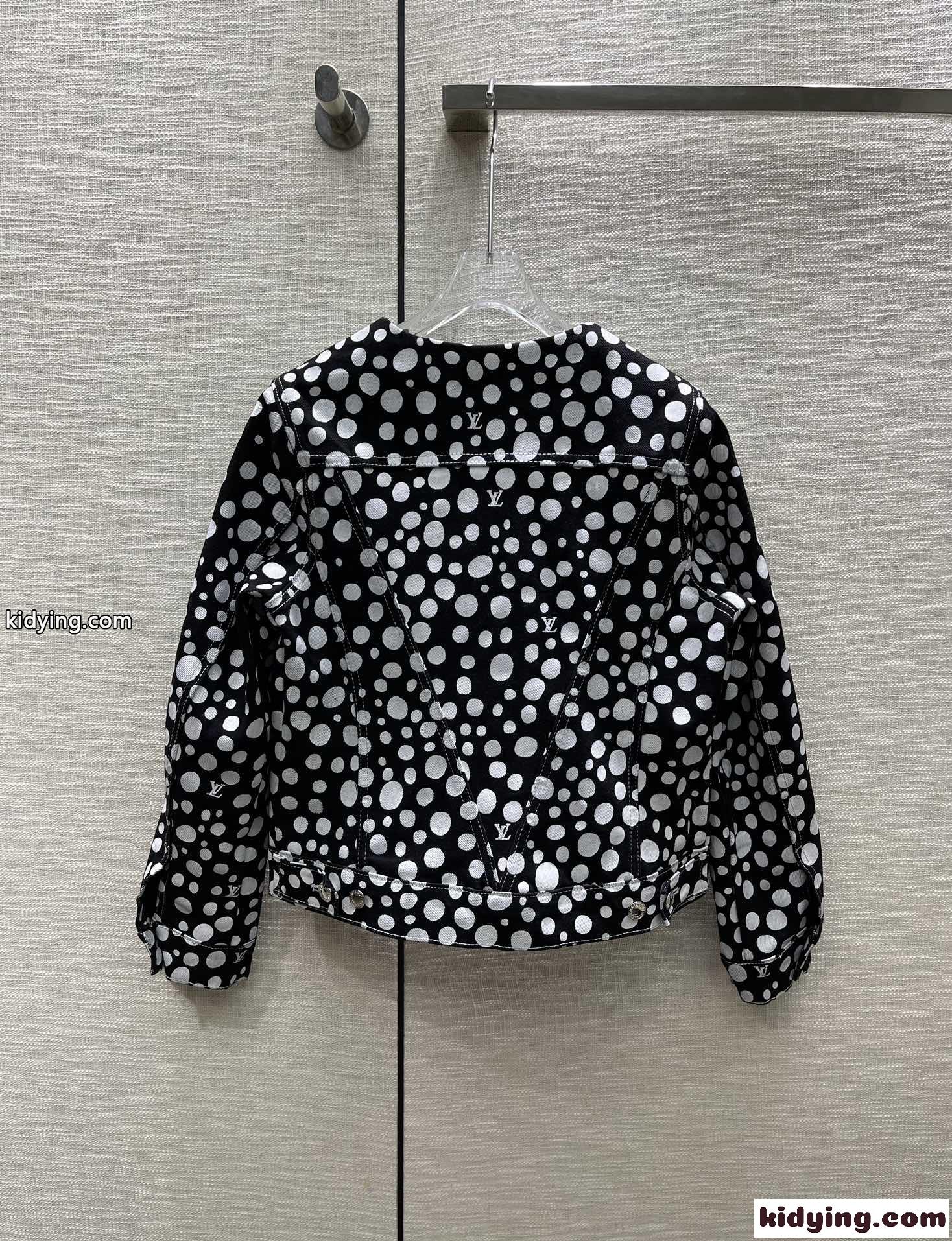 23SS LV X YK ドット ジップアップジャケット ルイヴィトン ジャケット コピー 人気-4