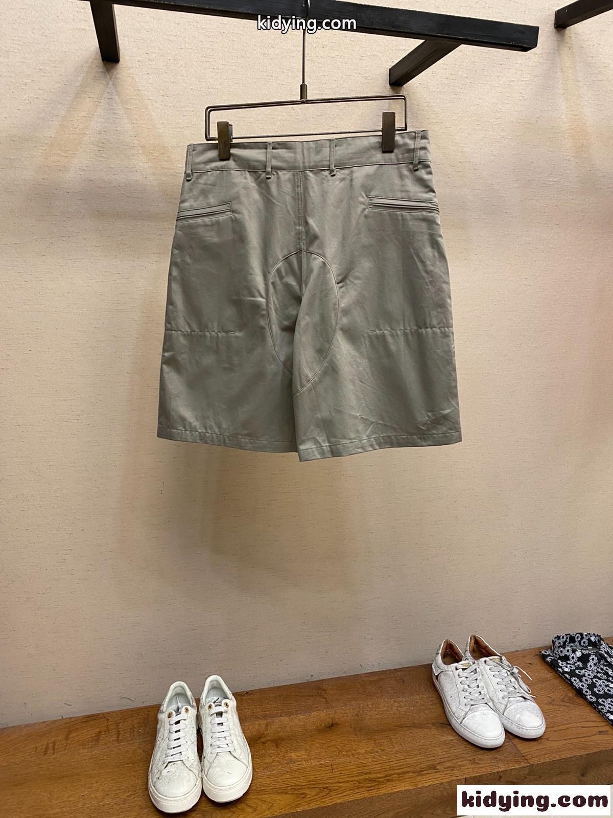 クリスチャン・ディオール パンツ コピー DIOR AND STONE ISLAND バミューダショートパンツ ブラウン-0