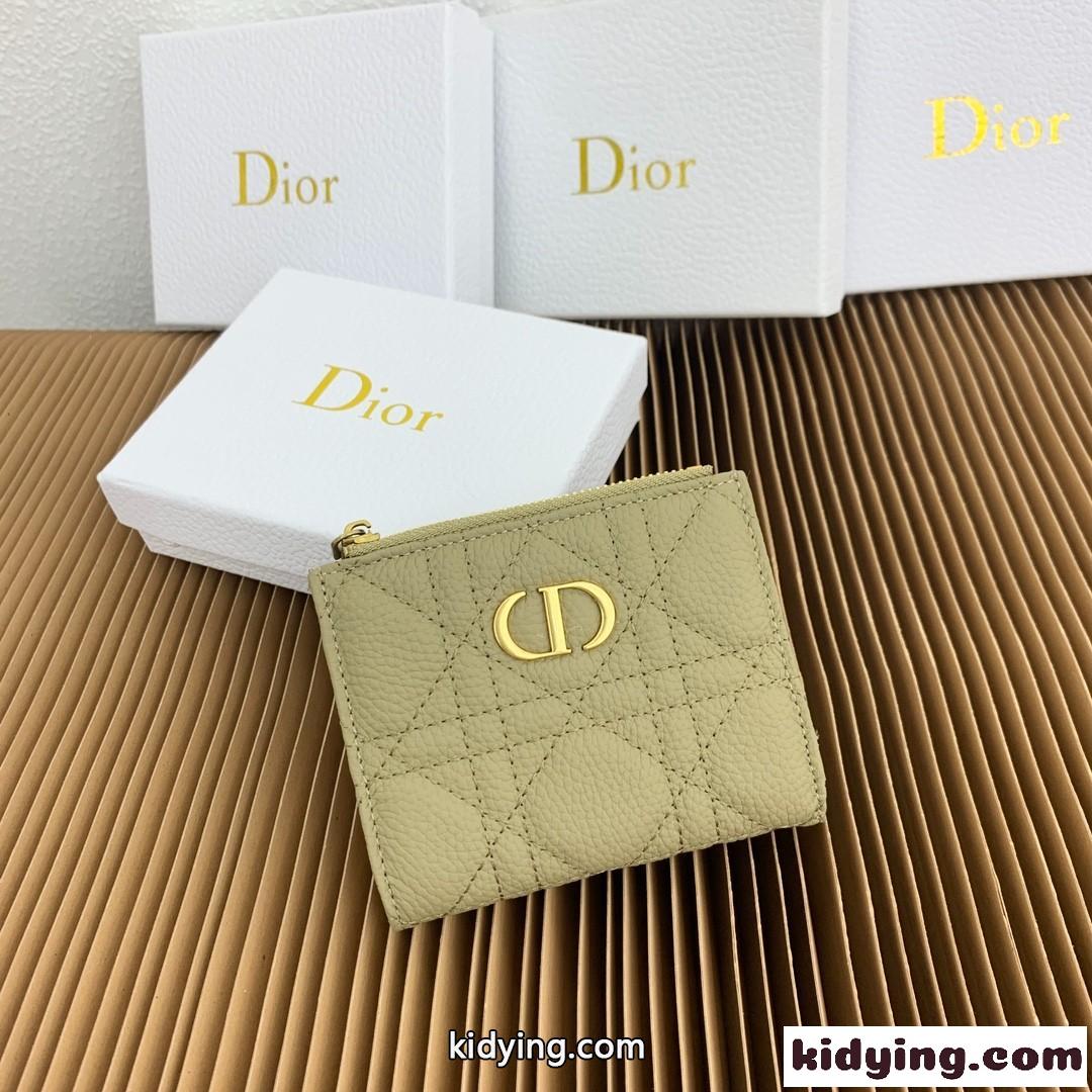 Dior Caro Dahlia ウォレット クリスチャン・ディオール 財布 スーパーコピー グリーン-0