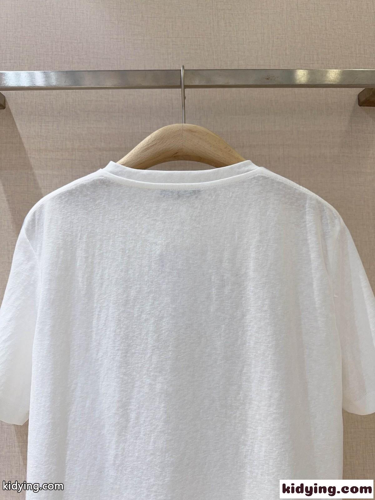 クリスチャン・ディオール Tシャツ 偽物 おしゃれ プリント クルーネック-4