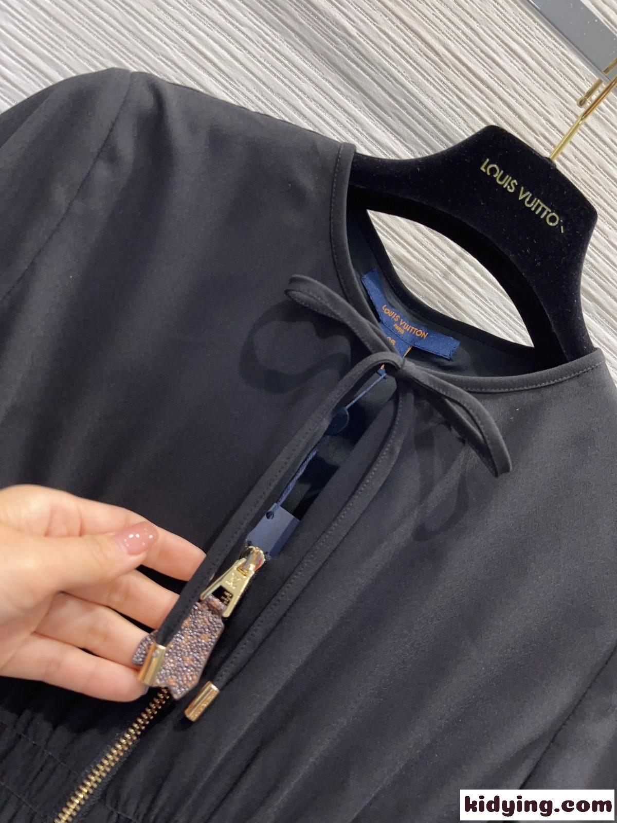 ロングスリーブティアードドレス ルイヴィトン ワンピース コピー レディース-0