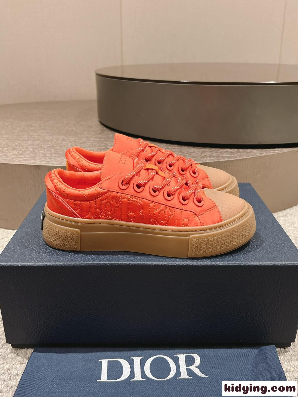 限定 DIOR AND STONE ISLAND B33 スニーカー クリスチャン・ディオール スニーカー スーパーコピー オレンジ-0