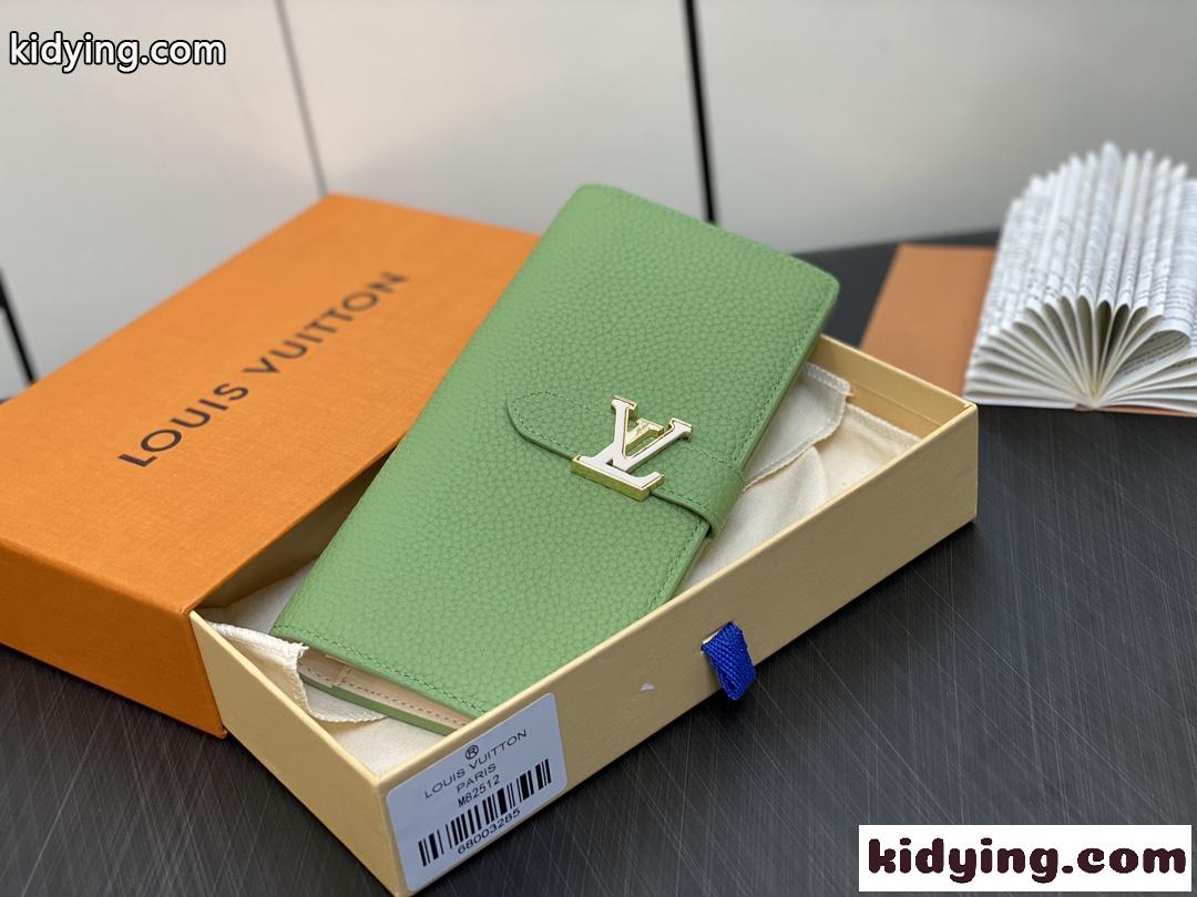 M82512 LV ヴェルティカルウォレット長財布 ルイヴィトン 財布 スーパーコピー グリーン-0