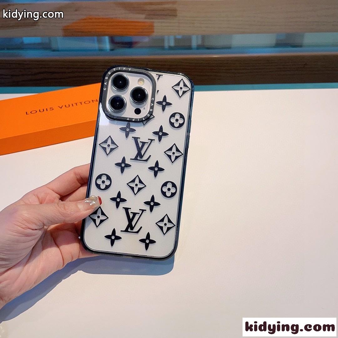 ルイ・ヴィトン アイフォンケース コピー スマホケース おしゃれ 可愛い プリント アクリルケース-0