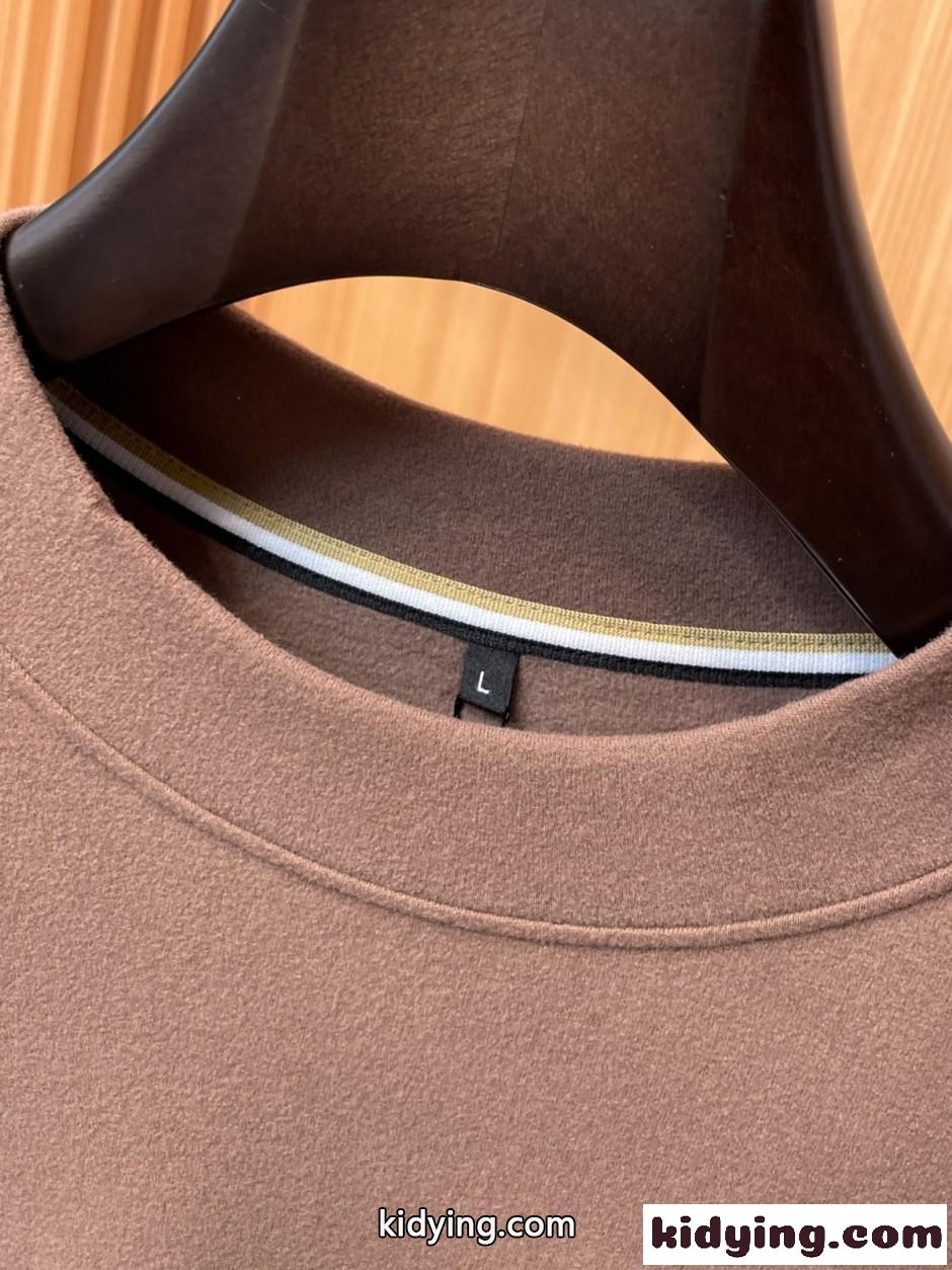 ヒューゴ・ボス Tシャツ 偽物 ベーシック 秋冬 厚手 長袖Tシャツ トップス-2