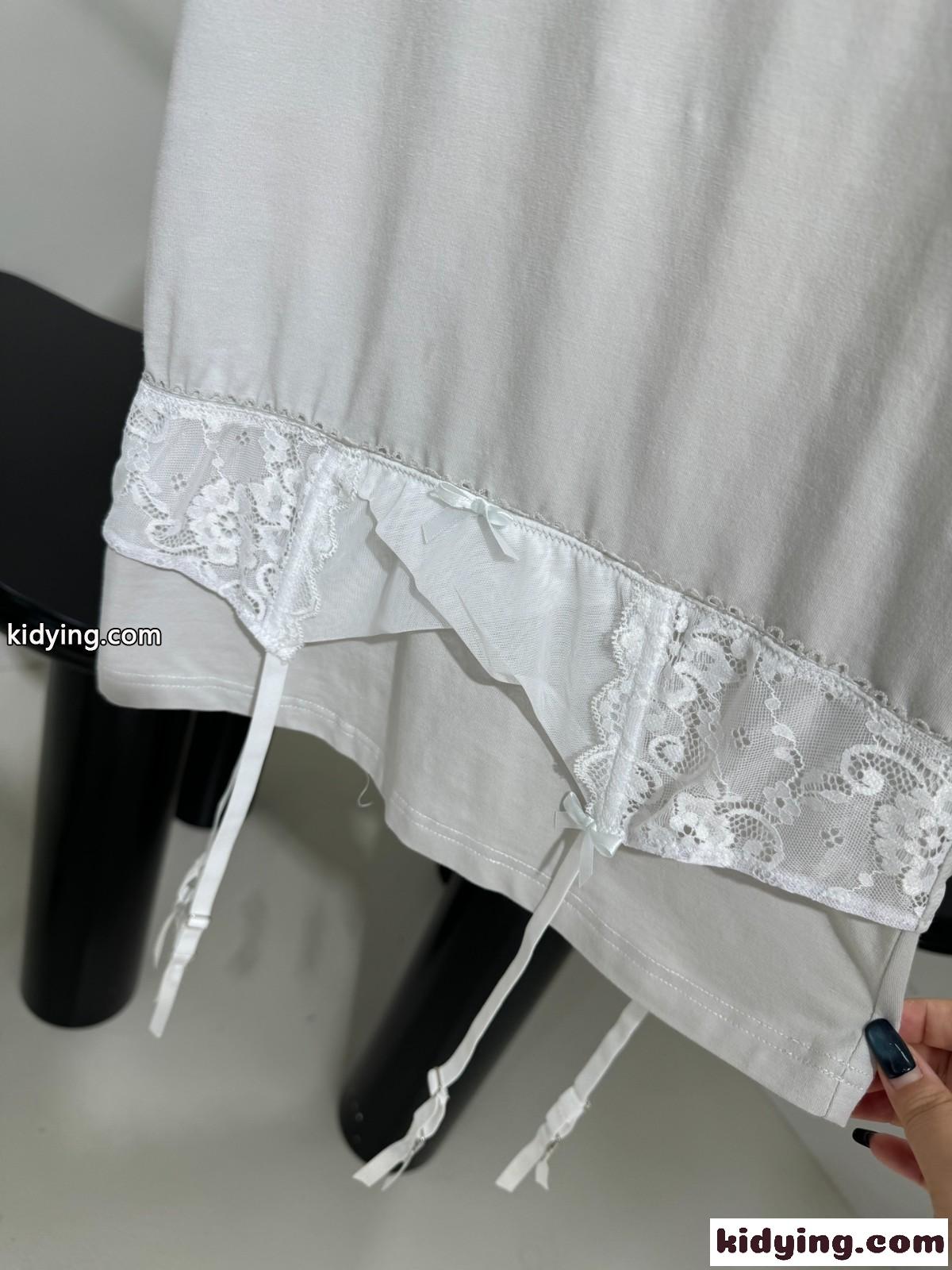 人気 オシャレ レディース LINGERIE Tシャツ バレンシアガ Tシャツ コピー ホワイト-2
